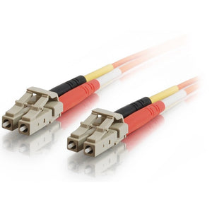 C2G 1m LC-LC 50-125 Duplex Multimode OM2 Fiber Cable - Orange - 3ft
