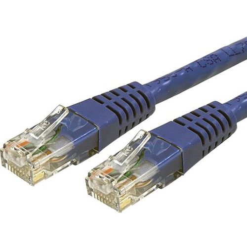 StarTech.com 50 ft Blue Molded Cat6 UTP Patch Cable - ETL Verified