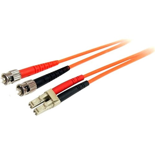 StarTech.com 5m Fiber Optic Cable - Multimode Duplex 62.5-125 - LSZH - LC-ST - OM1 - LC to ST Fiber Patch Cable