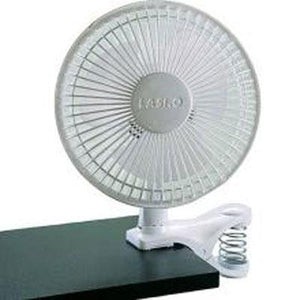 6" White Clip Fan